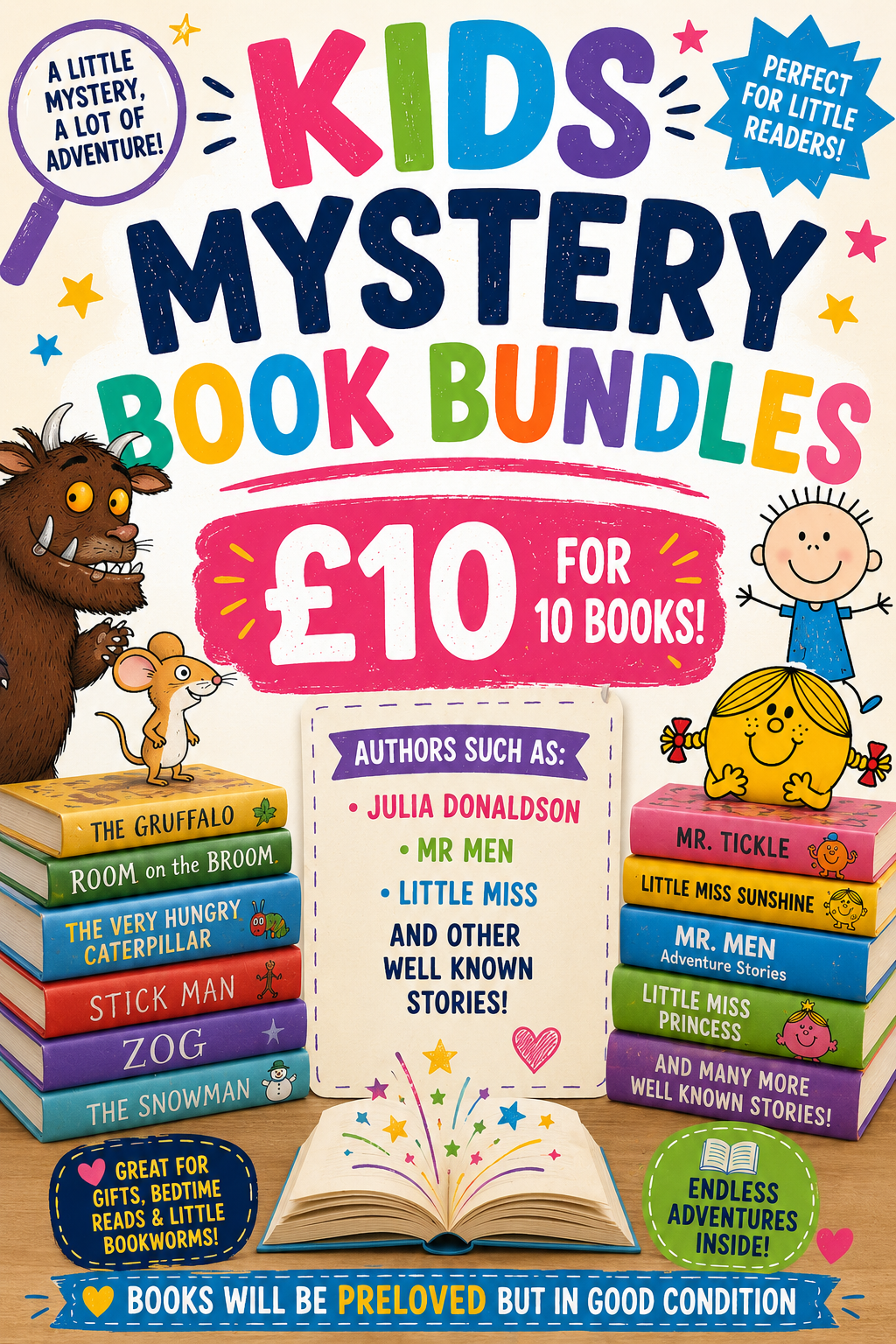 Kids Mystery Book Bundle